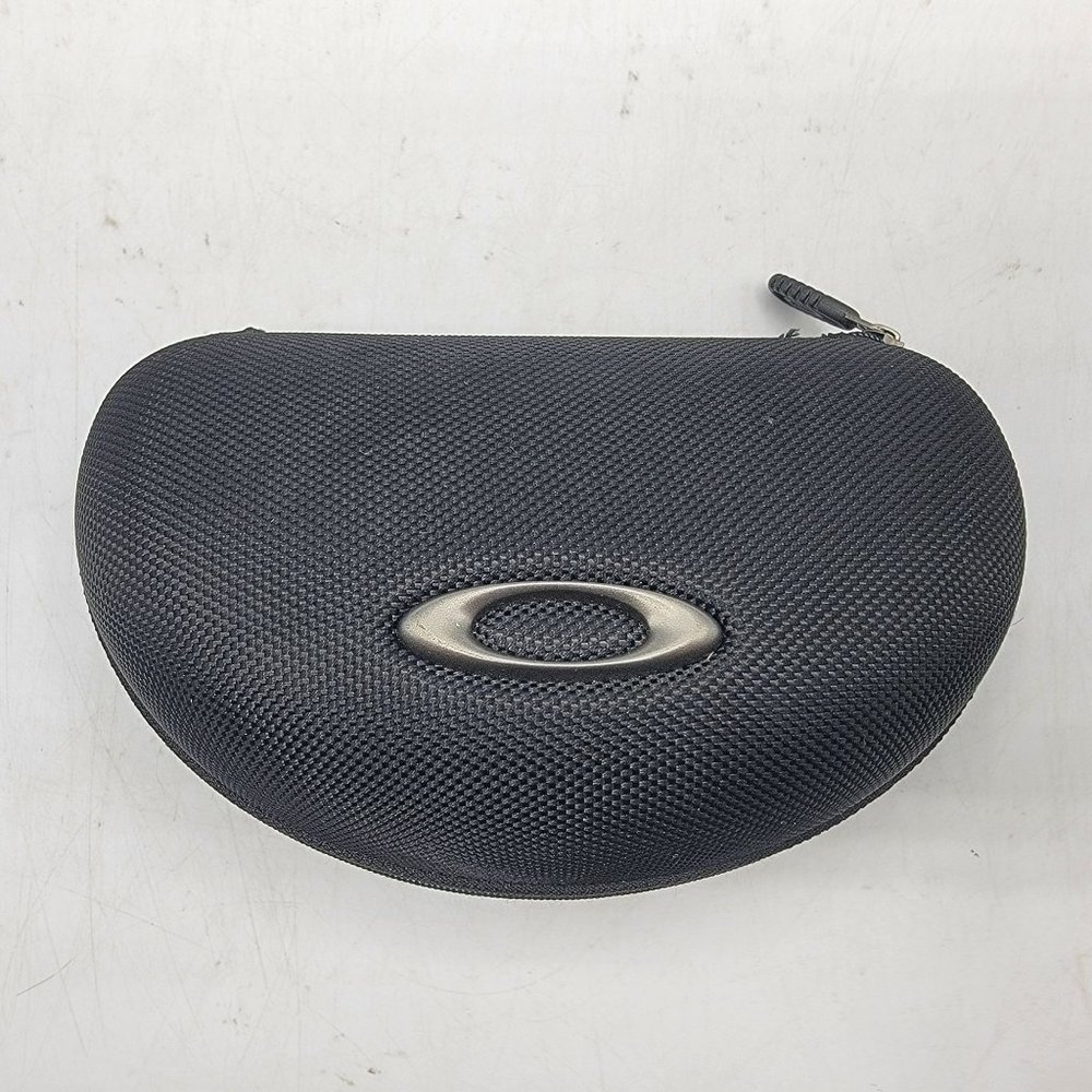 Oakley Hard Clamshell Zip Sunglasses Eye Glasses Black Case